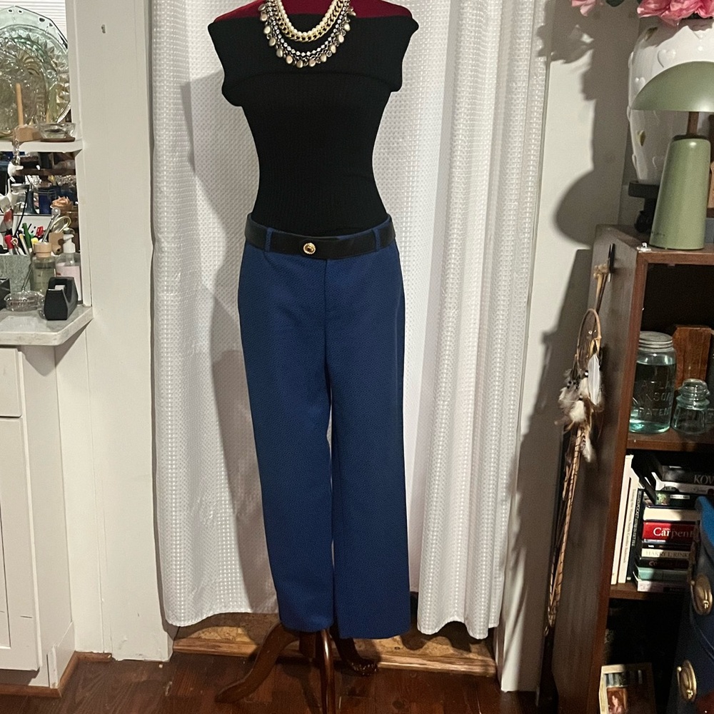 Banana Republic Women’s Blue Print Pants (6)